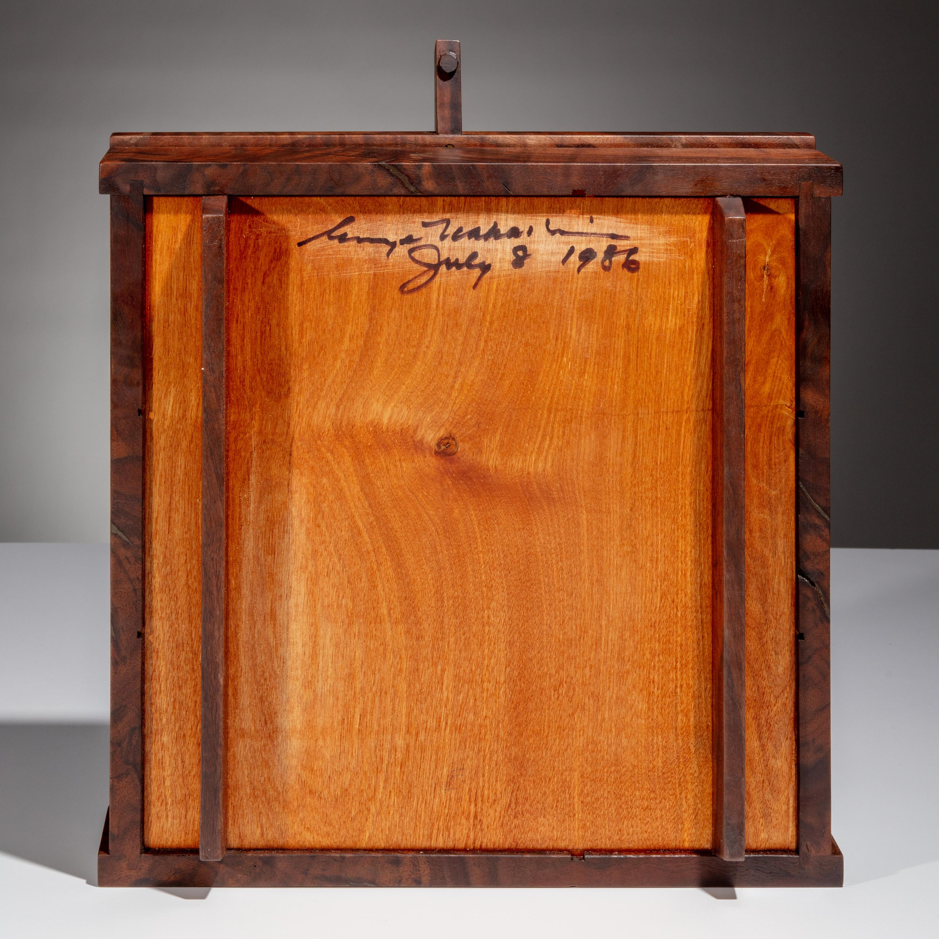 George Nakashima (American, 1905–1990) — Mirror Box, 1986