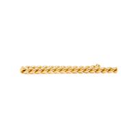 COLLECTION OF SIGNED YELLOW GOLD TIE BARS