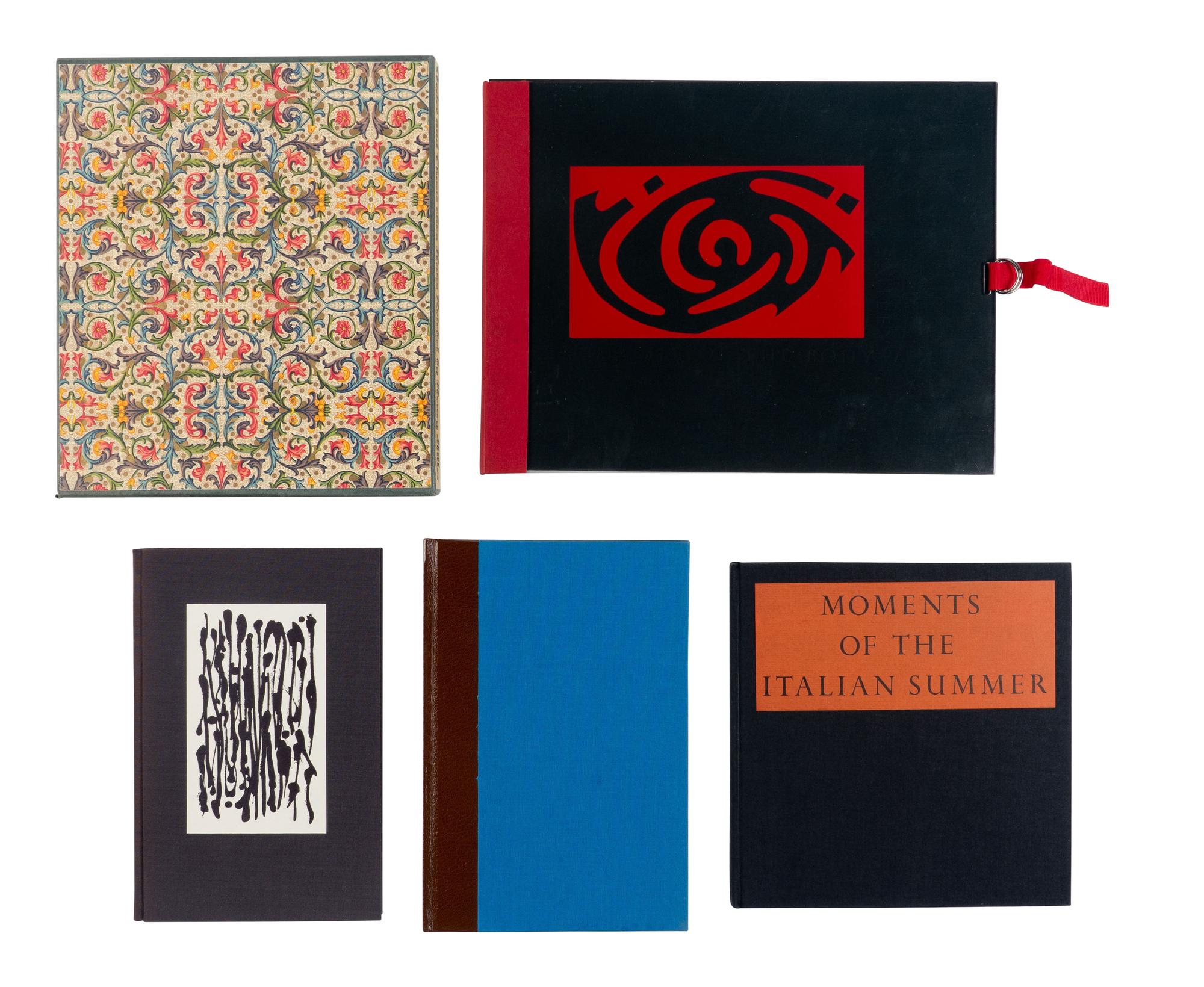 [FINE PRESS]. A group of 5 titles, comprising: