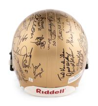 A Mike Ditka HOF Celebrity Golf Classic Multi Signed Autograph Football Helmet from The Collection of Mike Ditka