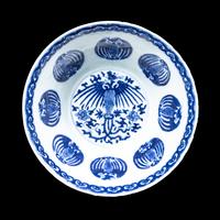 Two Chinese and Japanese Blue and White Porcelain Wares