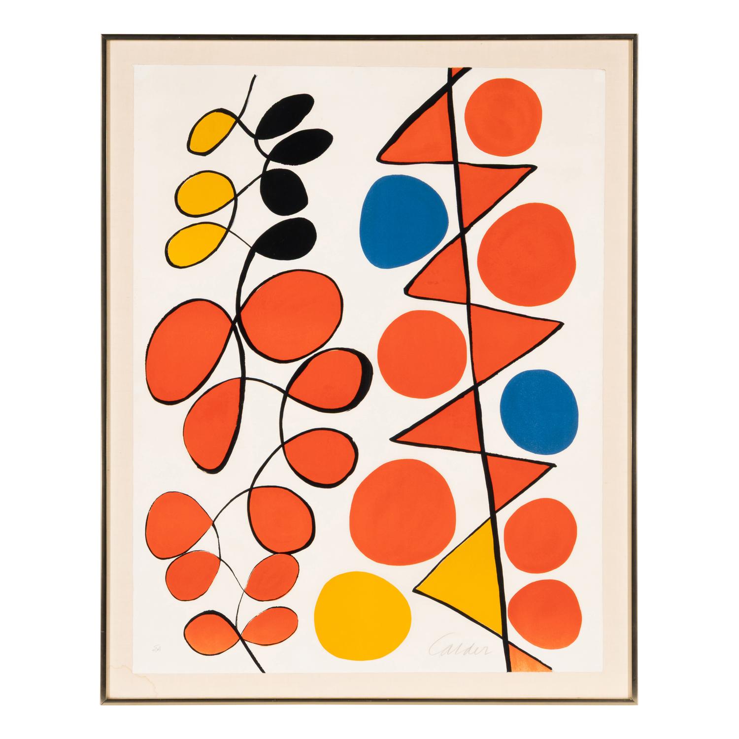 Alexander Calder (American, 1898–1976) — Vertical Flags, ca. 1970