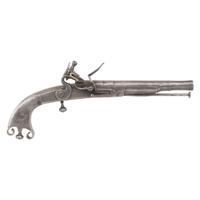 Scottish Steel Rams Butt Pistol by Thomas Murdoch