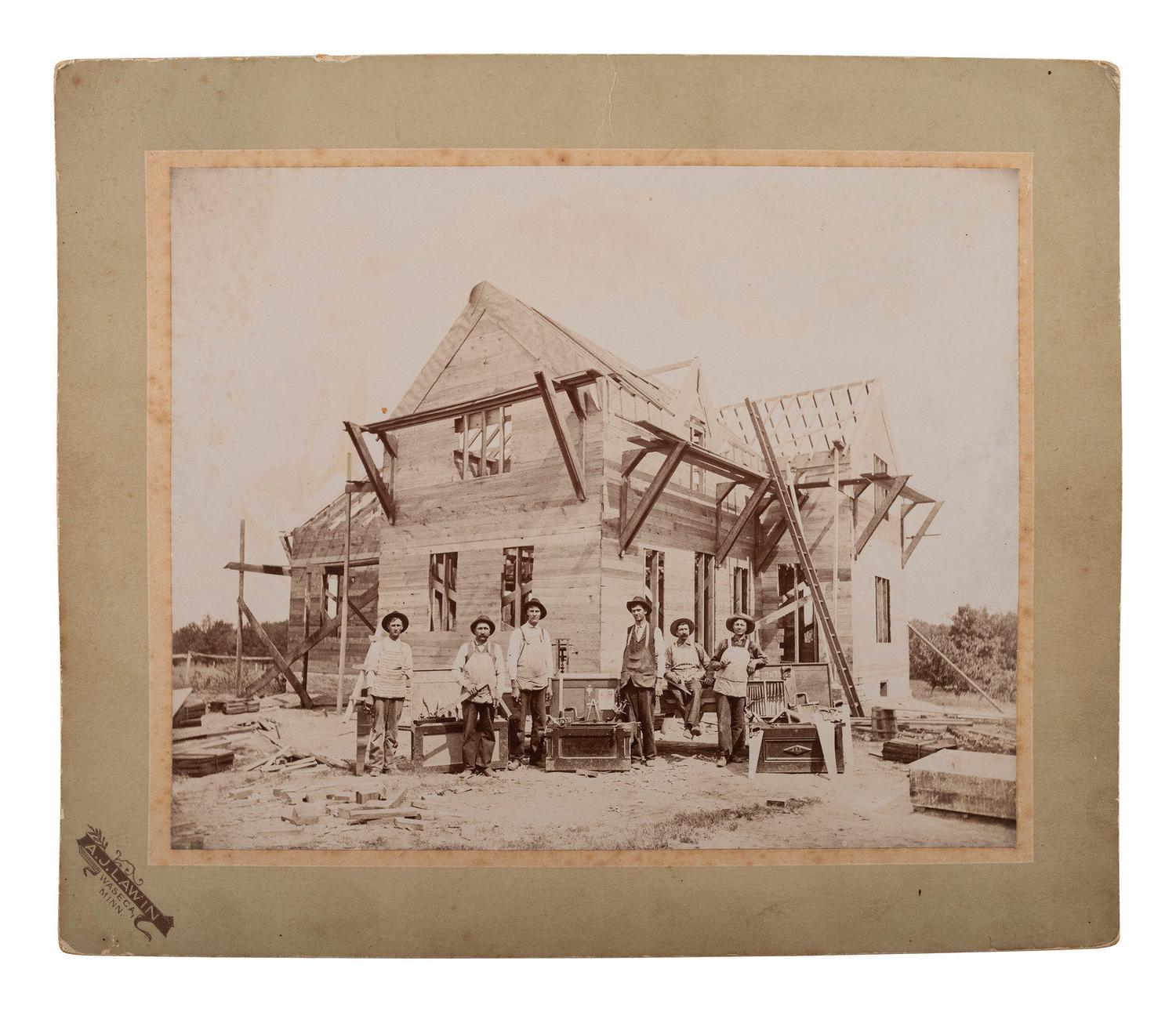 [Early Photography]. A group of 16 photographs with occupational, military, and patriotic interest.