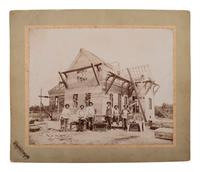 [Early Photography]. A group of 16 photographs with occupational, military, and patriotic interest.