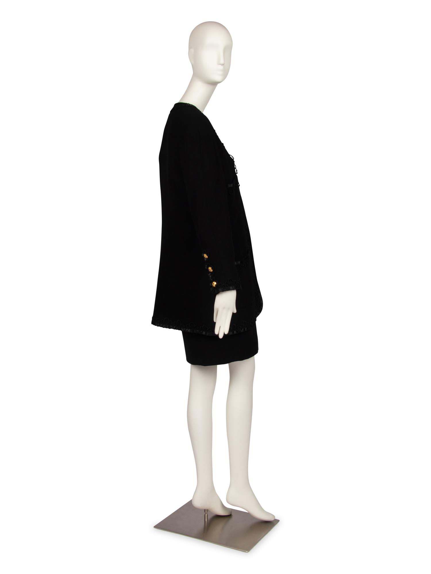 Three Chanel Pieces: One Skirt Suit and One Jacket, 1990s