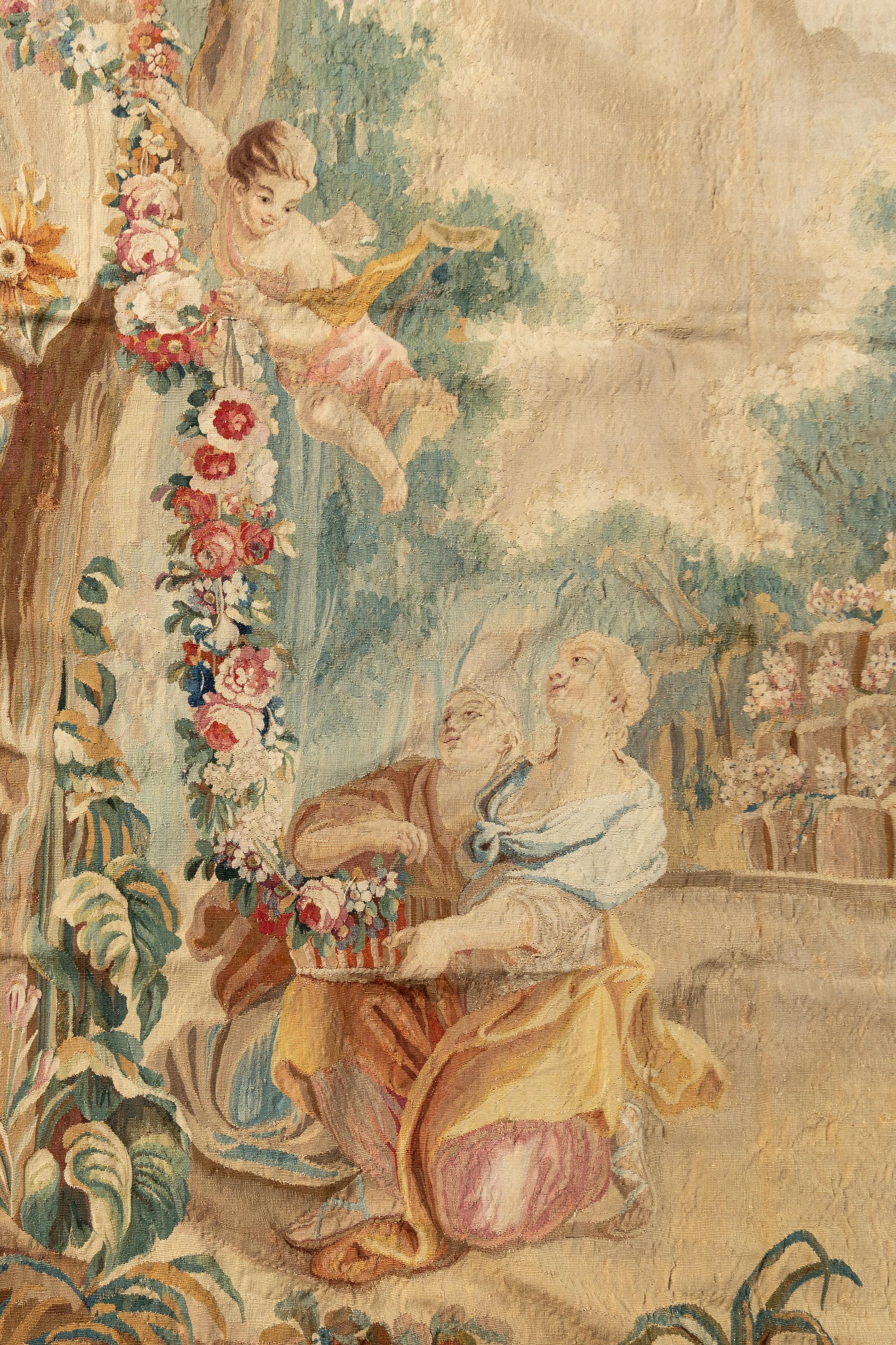 An Aubusson Mythological Tapestry