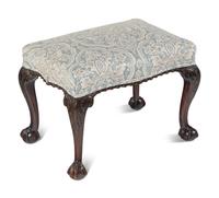 A George II Style Mahogany Stool