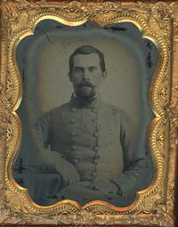 [Ambrotypes] A Pair of Confederate Officers