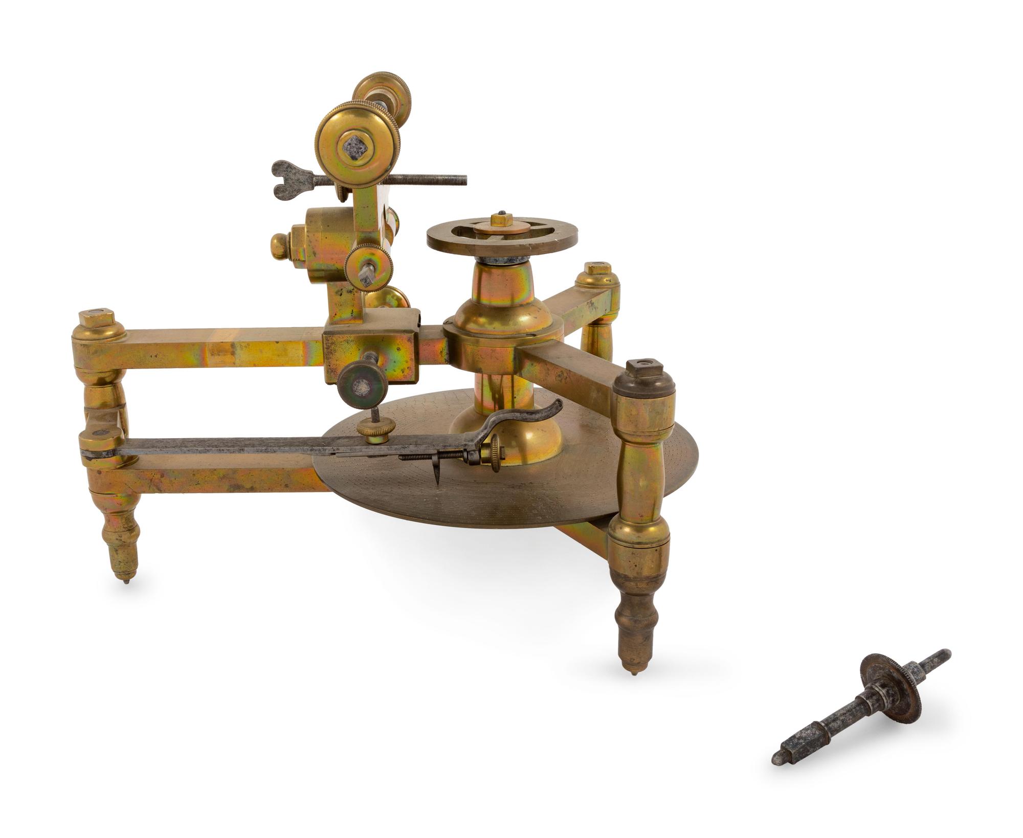A Brass and Watch Maker's Wheel Cutting Engine