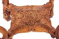 A Piedmontese Carved Walnut Table