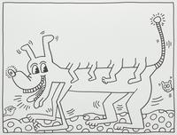 Keith Haring (American, 1958-1990) — Keith Haring's Fun Book (complete set of twelve), 1992