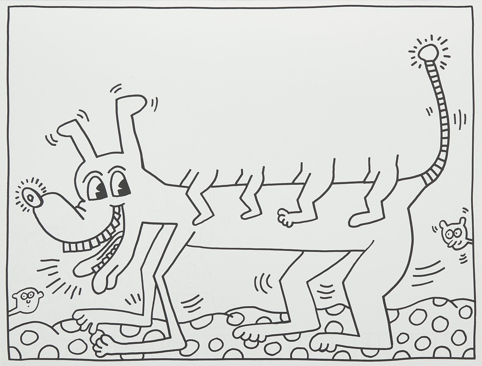 Keith Haring (American, 1958-1990) — Keith Haring's Fun Book (complete set of twelve), 1992