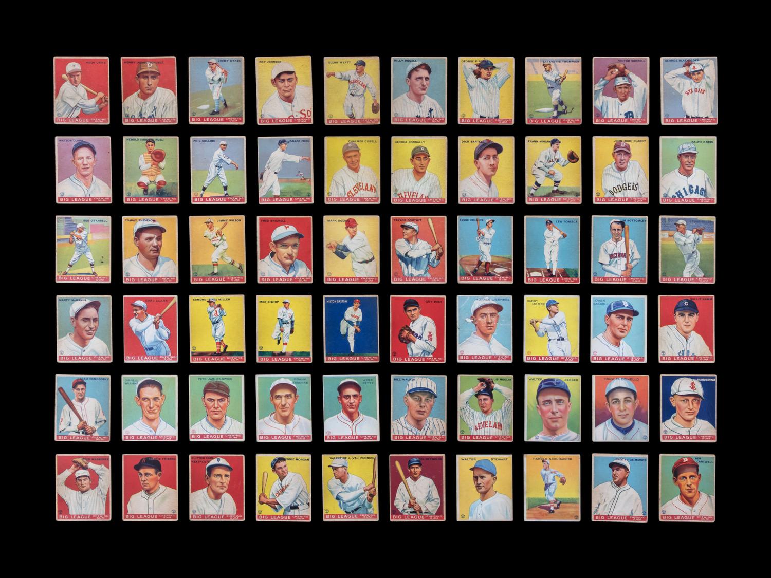 A Collection of 1933 Goudey Baseball Cards (106)