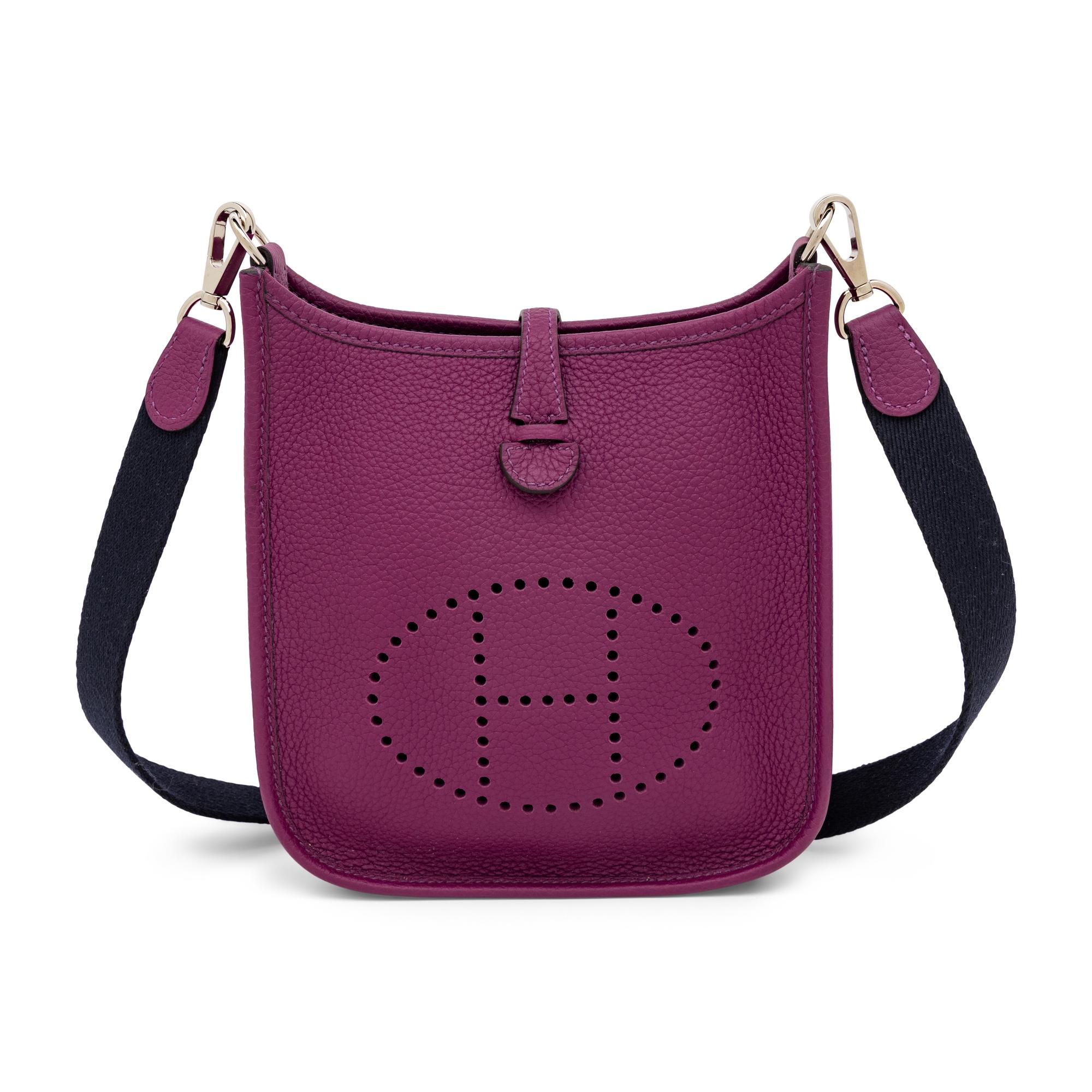 Hermès, Evelyne TPM 16 Bag in Anemone Clemence