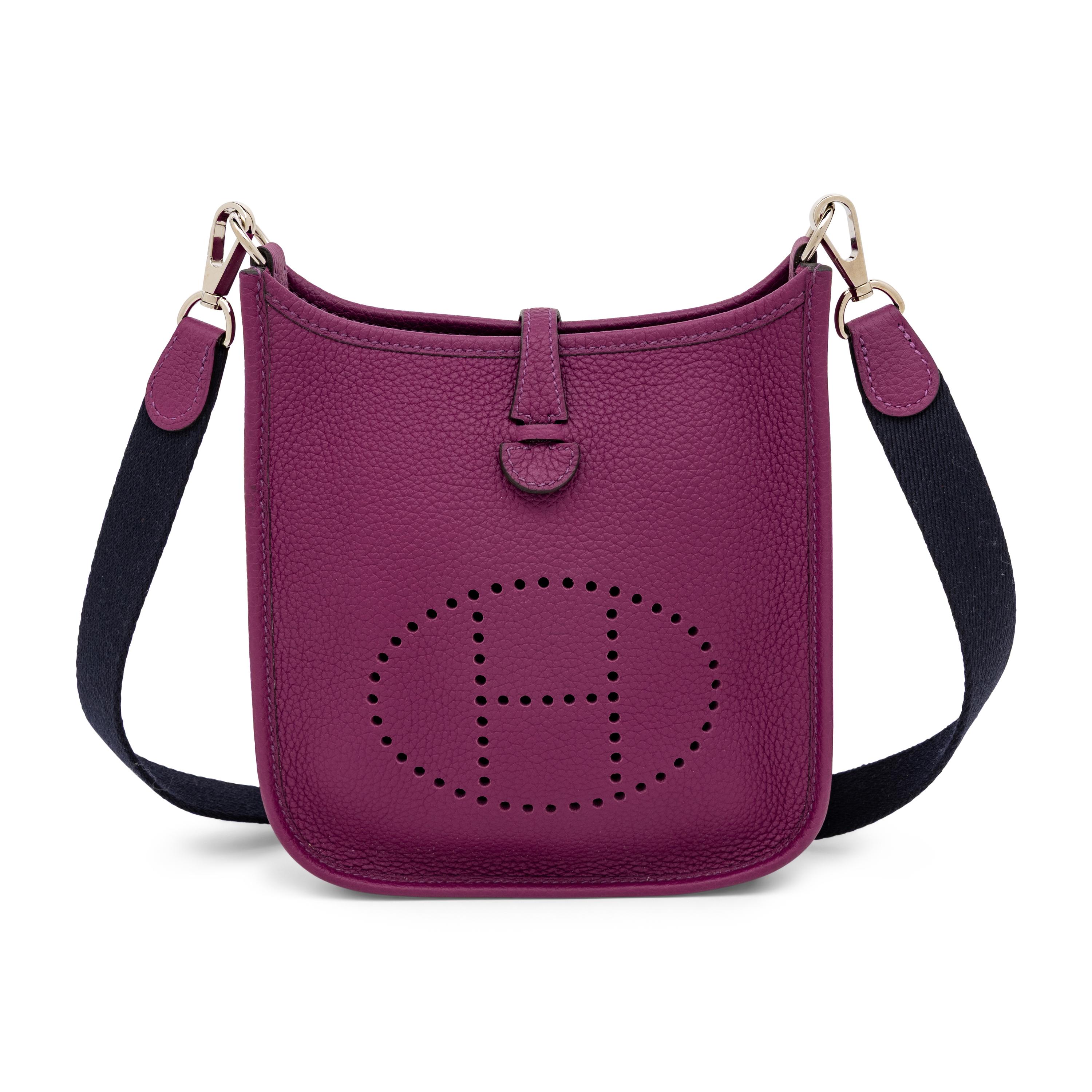Hermès, Evelyne TPM 16 Bag in Anemone Clemence