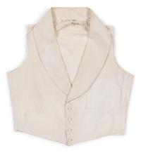 Three Men's 19th Century Waistcoats/Vests, 1840-50