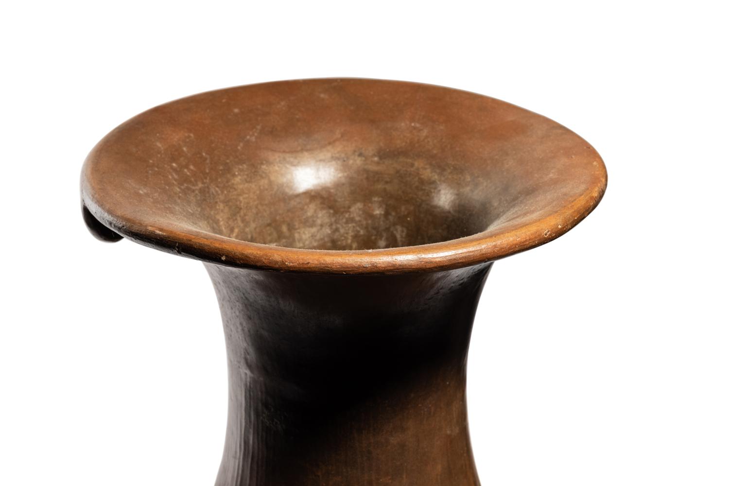 An Inca Redware Aryballos