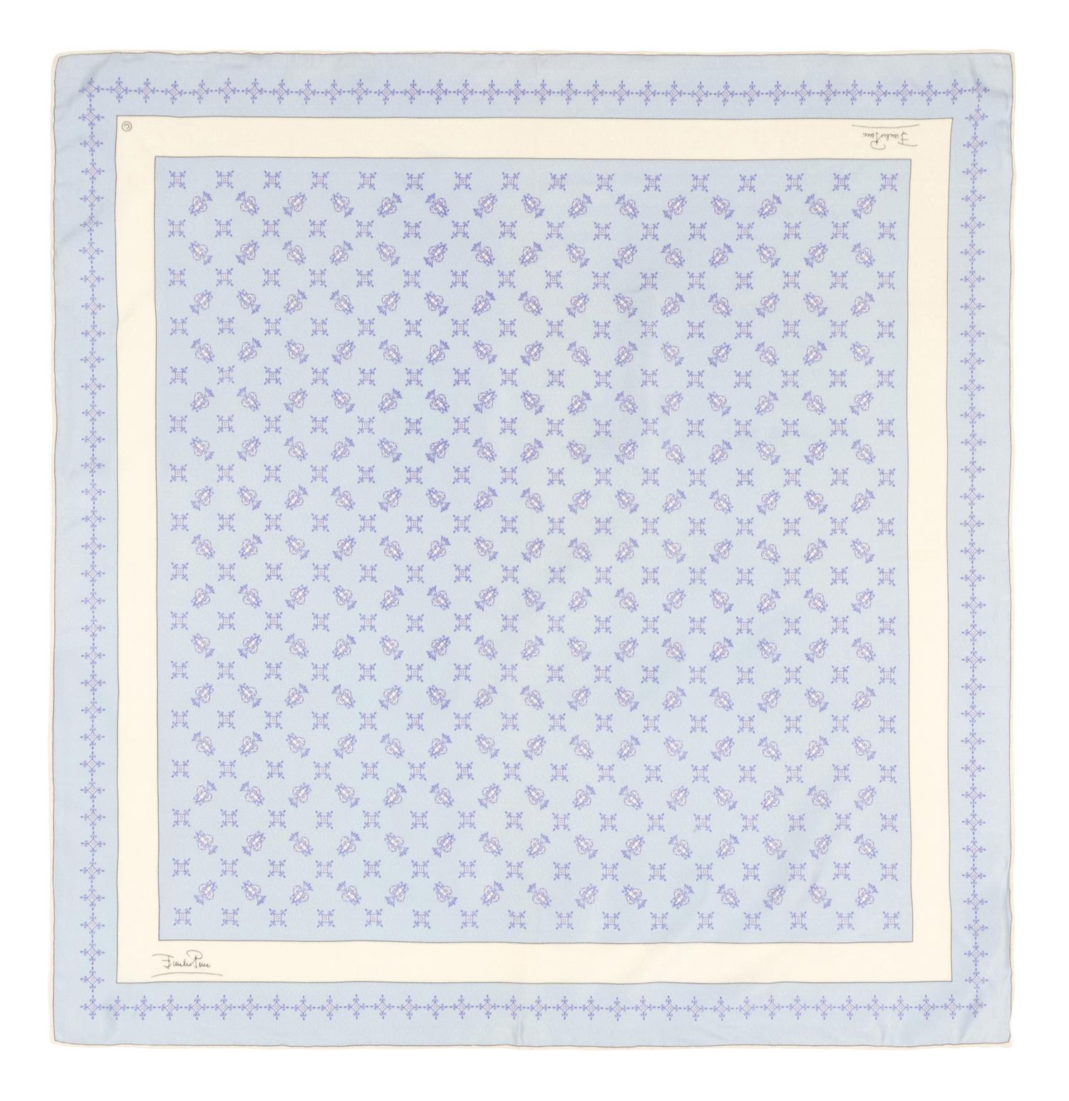 Collection of Seven Designer Silk Scarves, 1970-90s