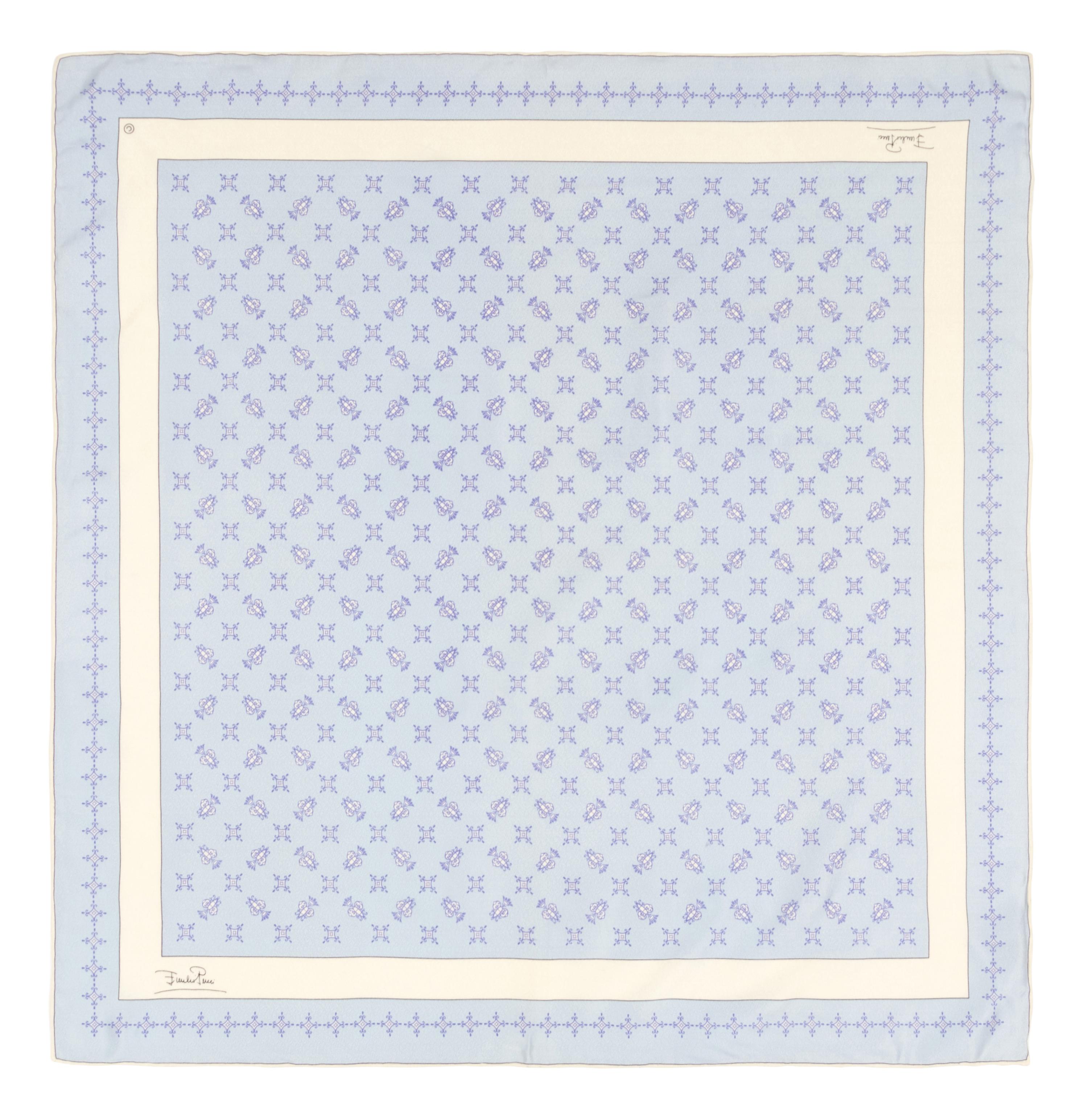 Collection of Seven Designer Silk Scarves, 1970-90s