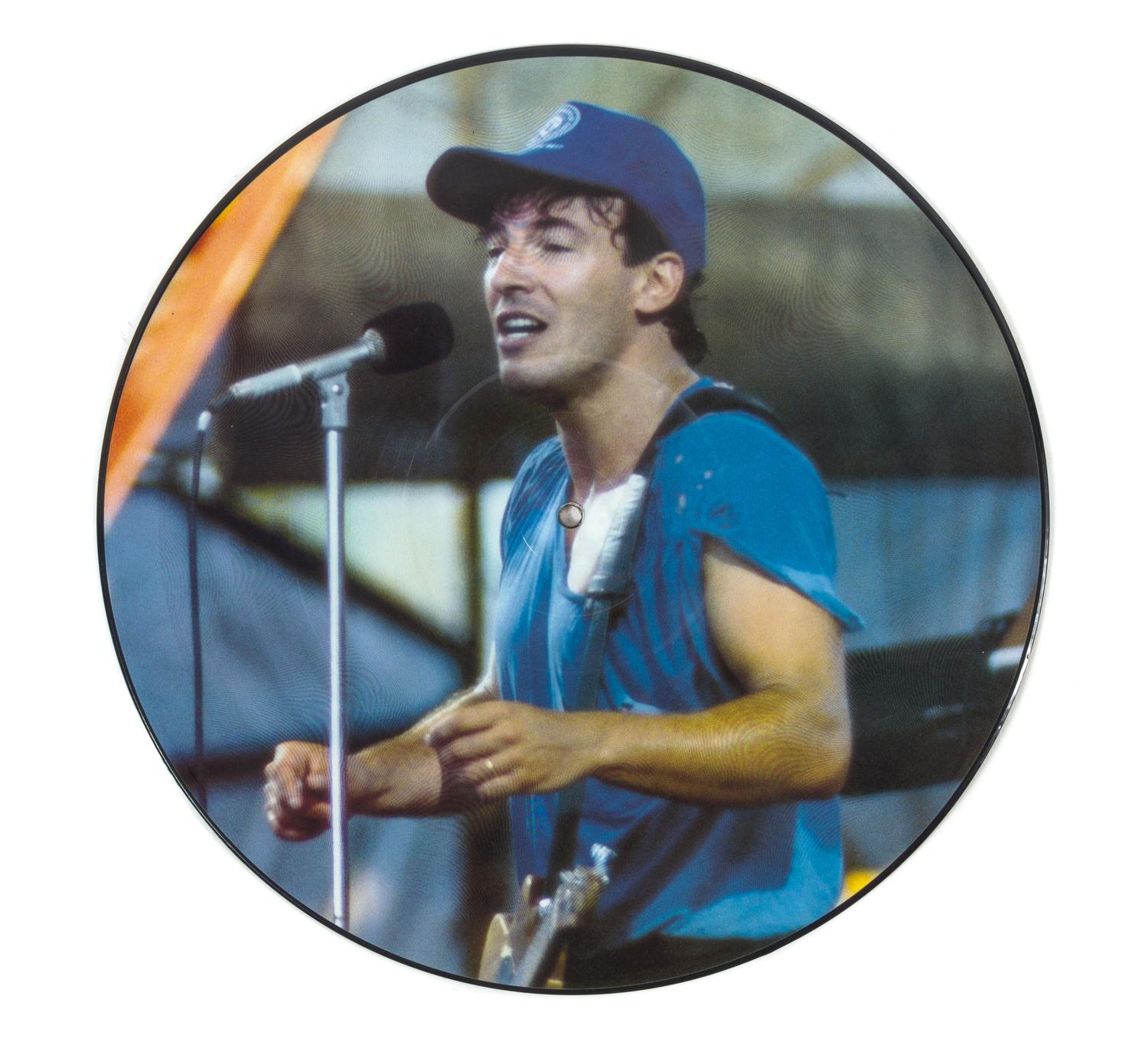 A Group of Bruce Springsteen Articles Length of program 14 x width 11 inches.