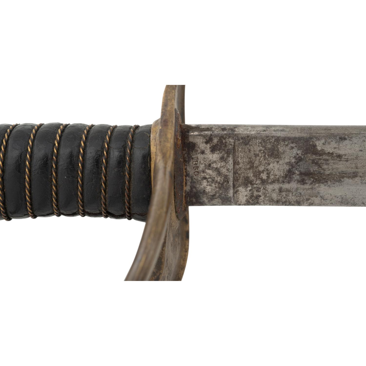 U.S. Model 1860 Light Cavalry Saber by Ames Presented to Capt. (Major) Langford Chapman 28th PA Volunteers - KIA at Chancellorsville