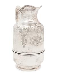 An American Silver Water Pitcher