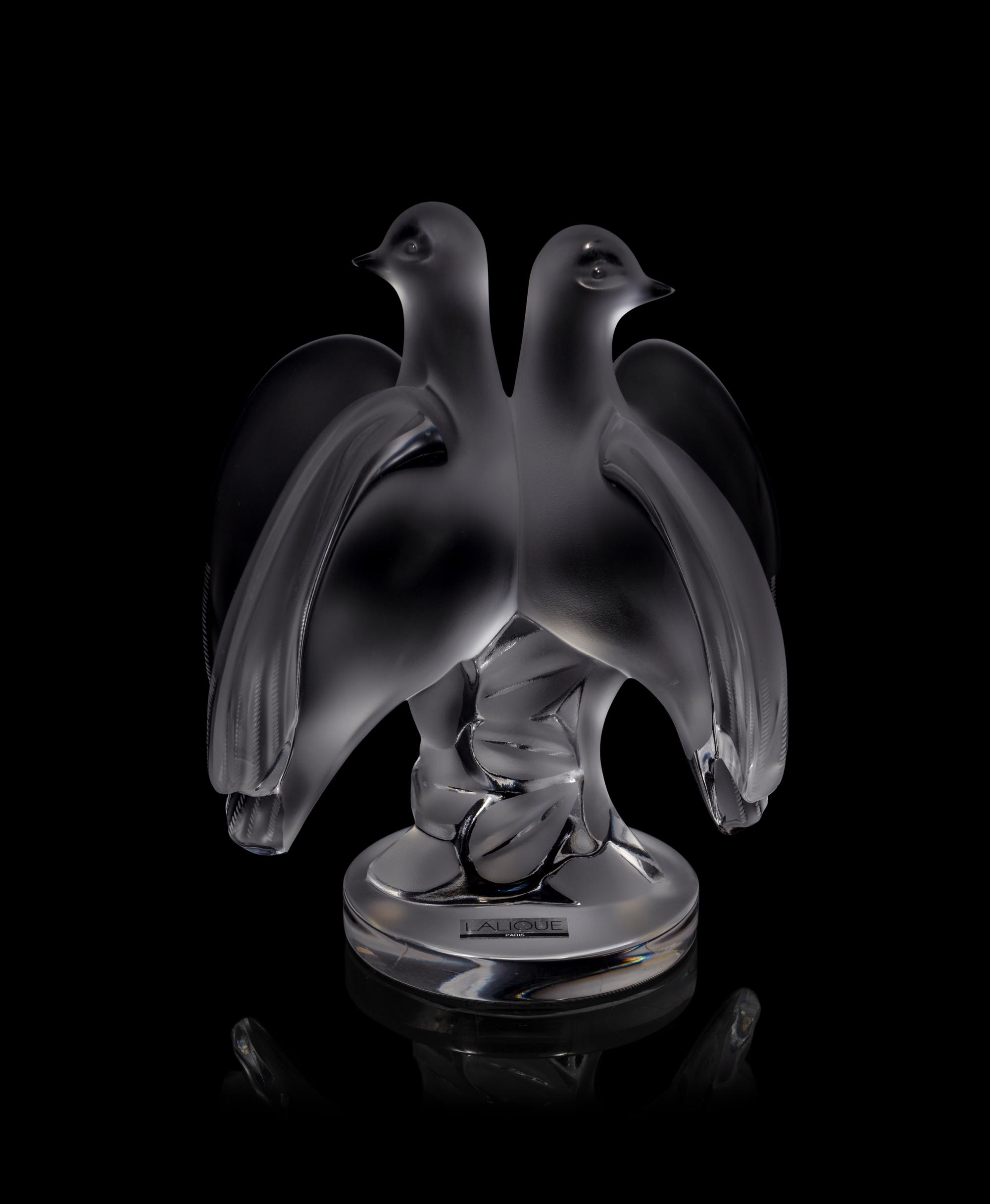 A Lalique Ariane Figural Group