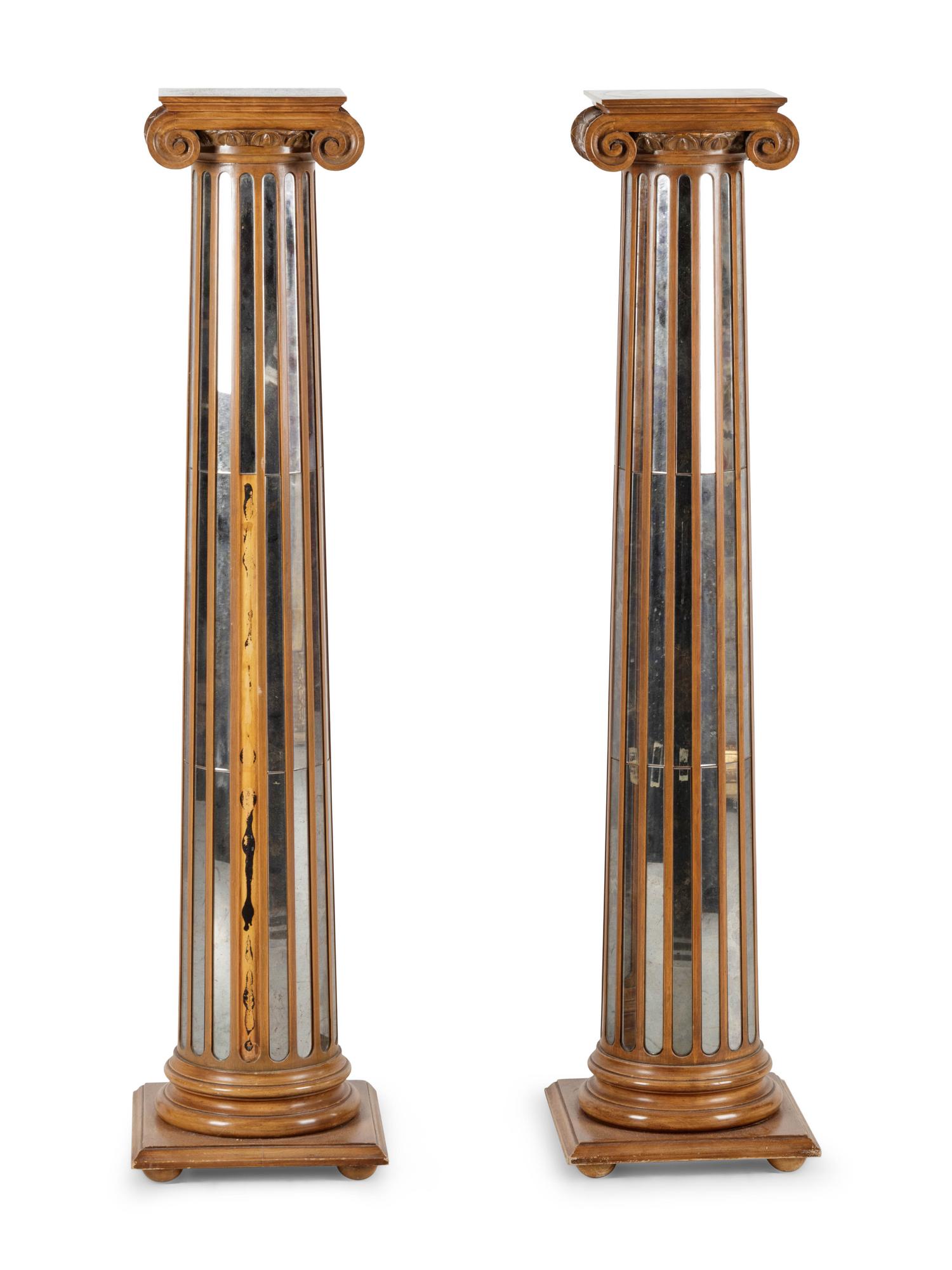 A Pair of Mirrored Columns