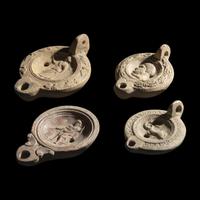 Four Roman Terracotta Lamps