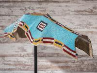 Cheyenne Beaded Buffalo Hide Dress Yoke