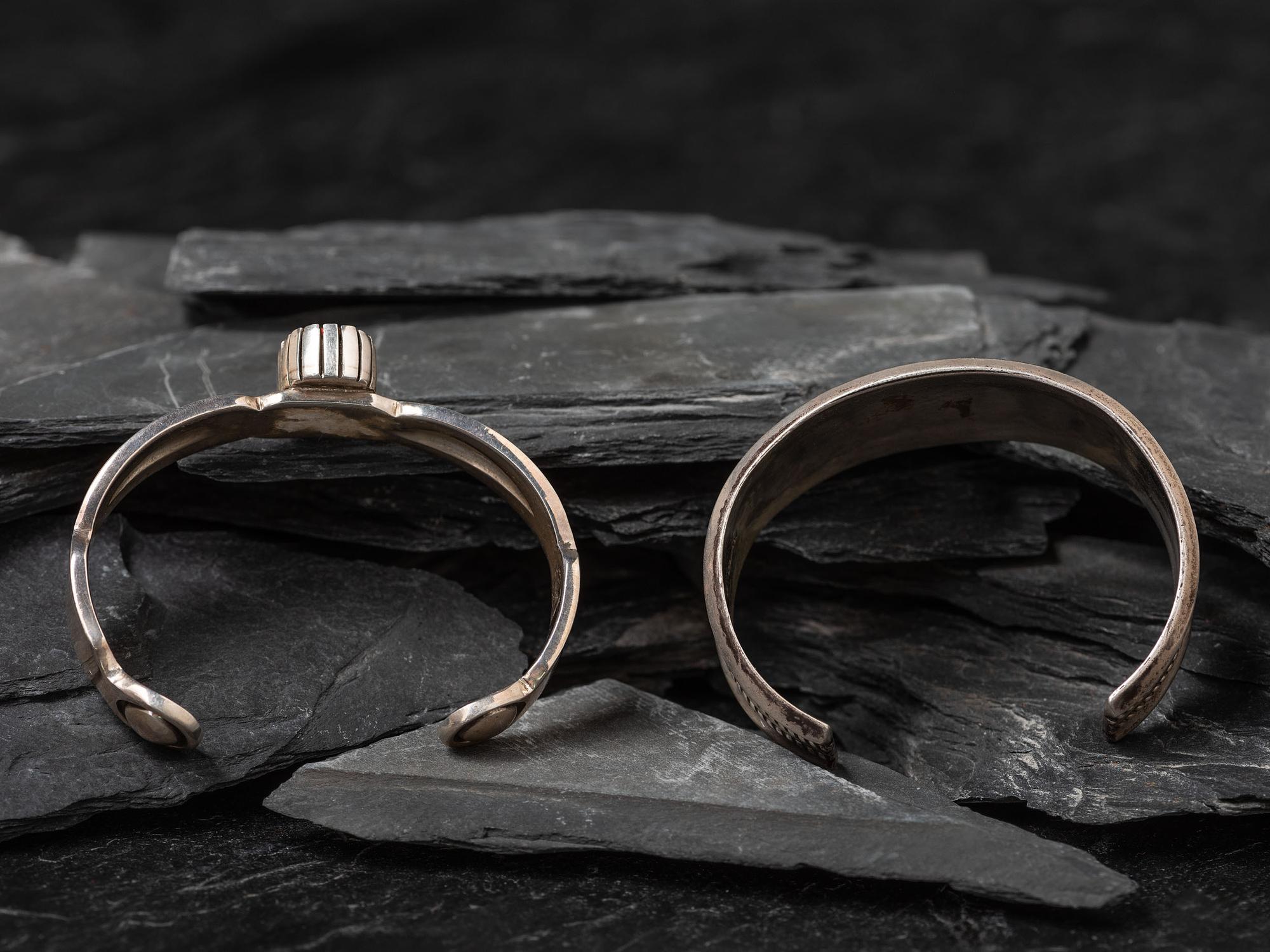 Navajo Silver and Coral Jewelry