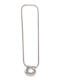 Hermès Sterling Silver Necklace