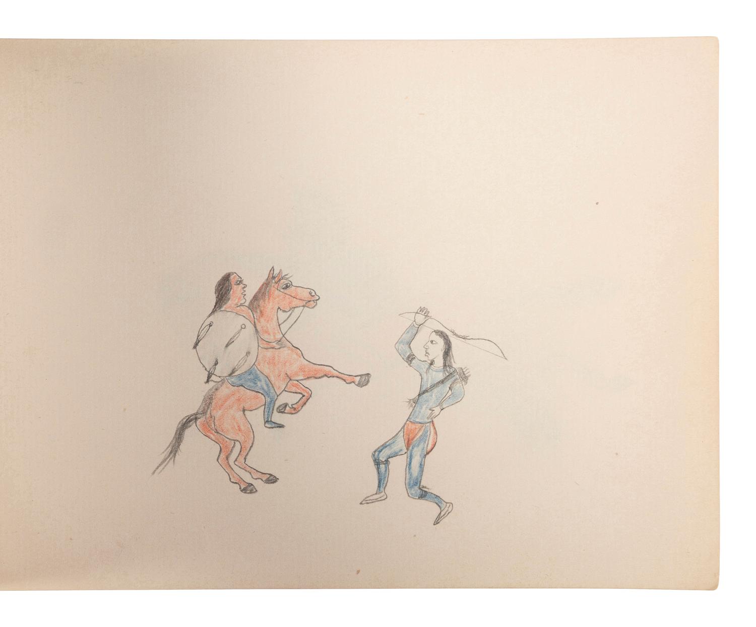 Rosebud Agency Sketchbook, by "Jack"
