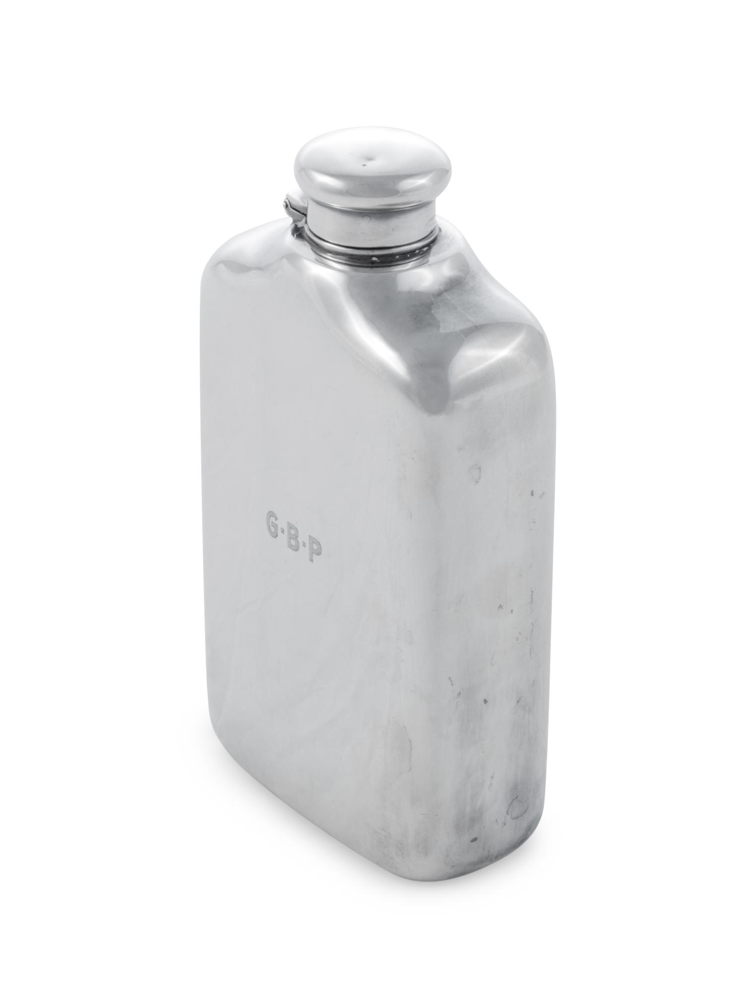 A Tiffany & Co. Silver Flask