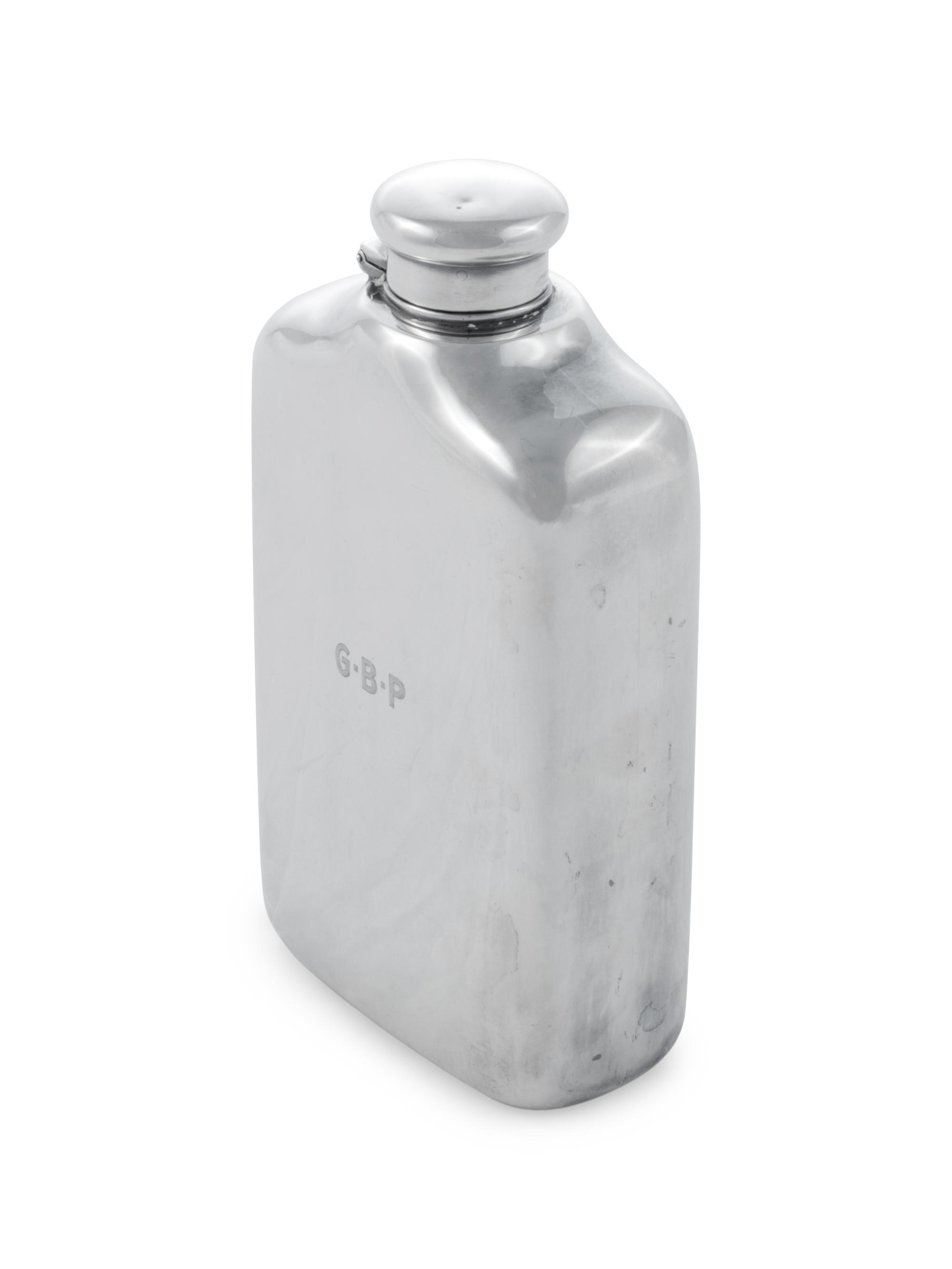 A Tiffany & Co. Silver Flask