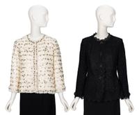 Oscar de la Renta, Two Cardigan Jackets