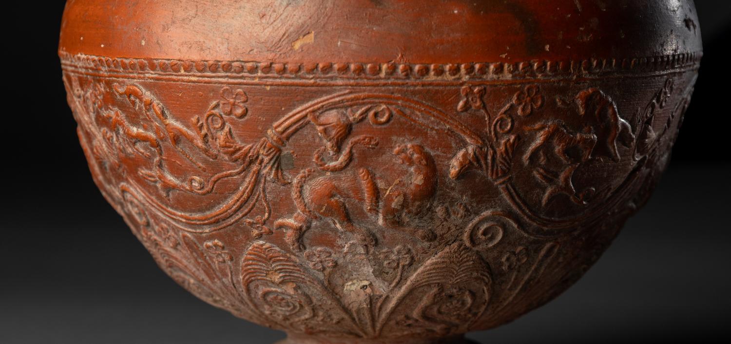 A Roman Arretine-Ware Amphora
