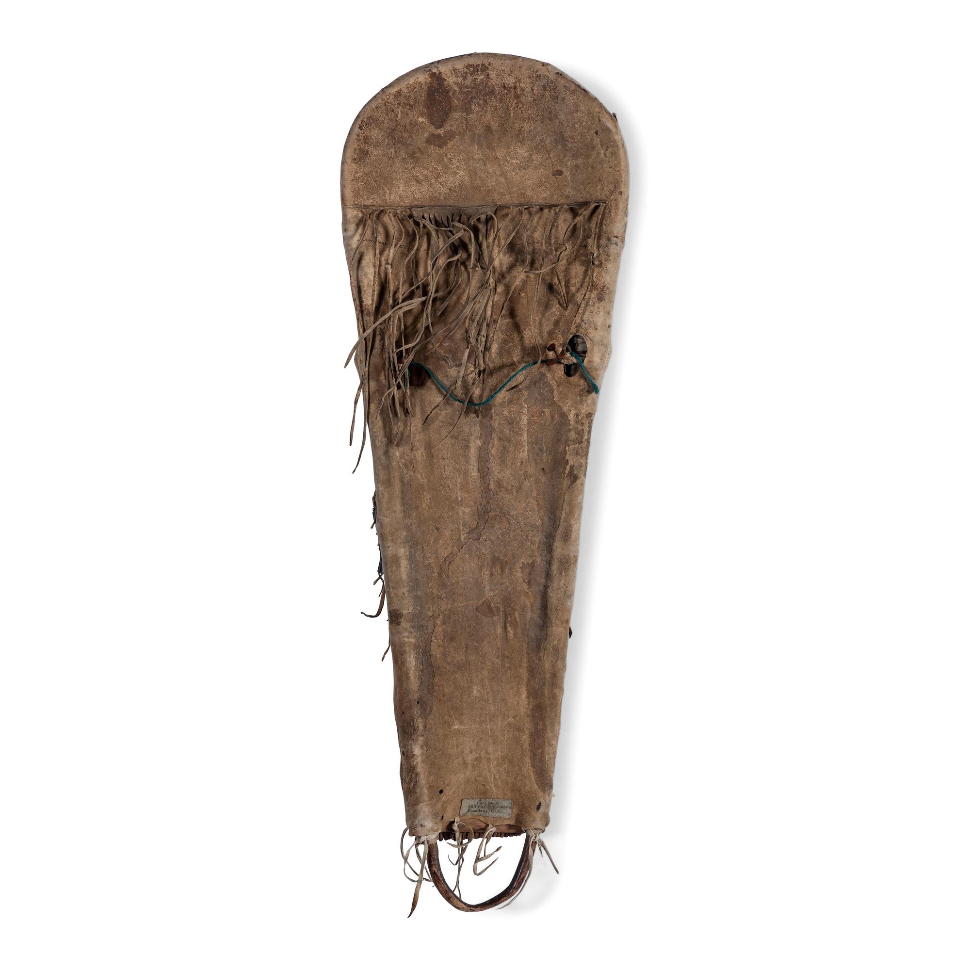 Plateau Beaded Hide Cradle, with Umbilical Fetish