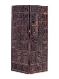 A Pair of Continental Carved Panels or Doors
