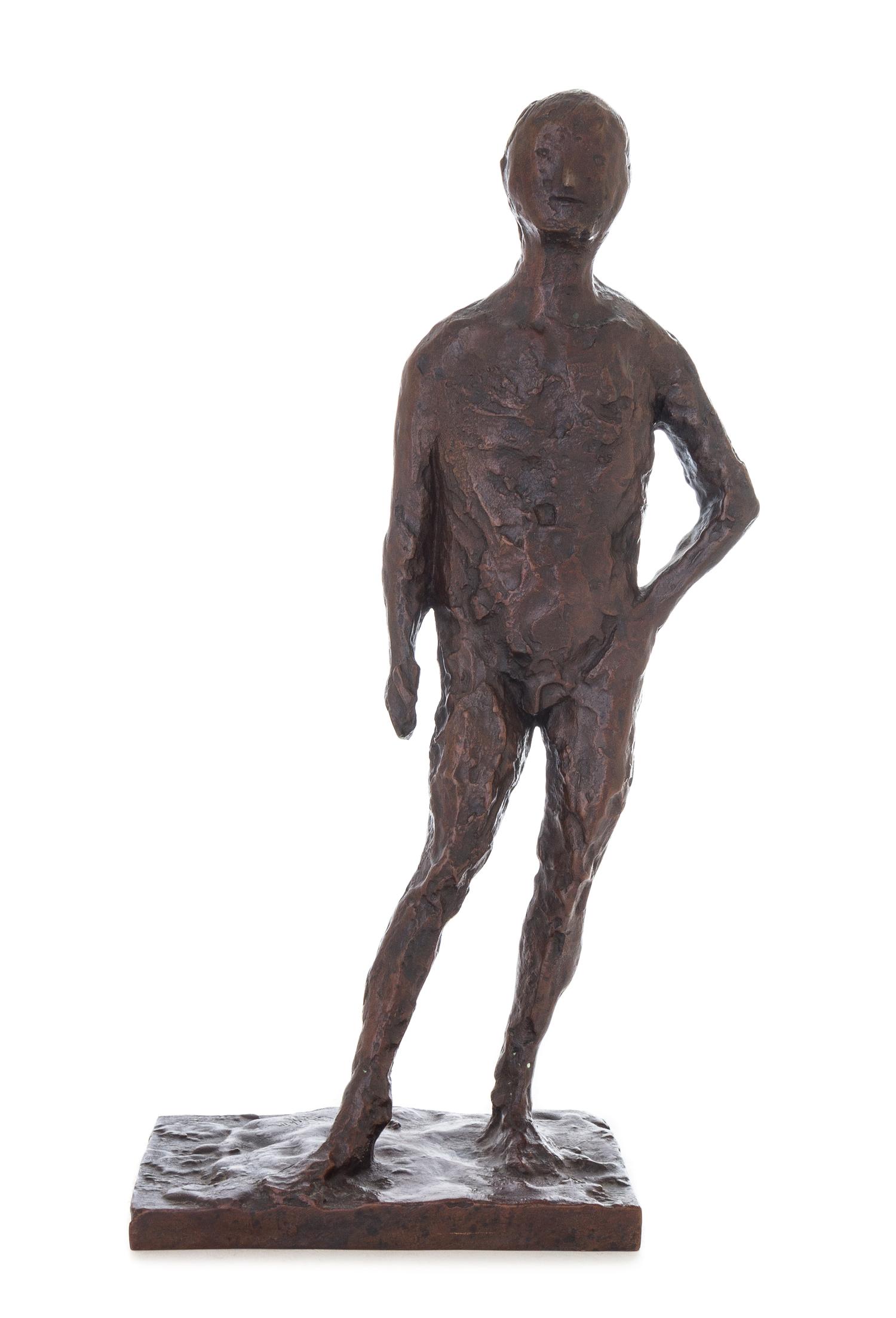 Leonard Baskin, (American, 1922-2000), Standing Boy, 1964