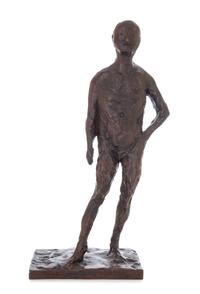 Leonard Baskin, (American, 1922-2000), Standing Boy, 1964