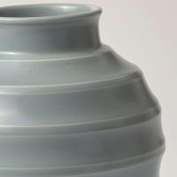 A Wedgwood Keith Murray (1892-1981) Designed Heron Gray Vase UK, 1930s