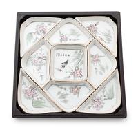 Twelve Chinese Famille Rose Porcelain Table Wares