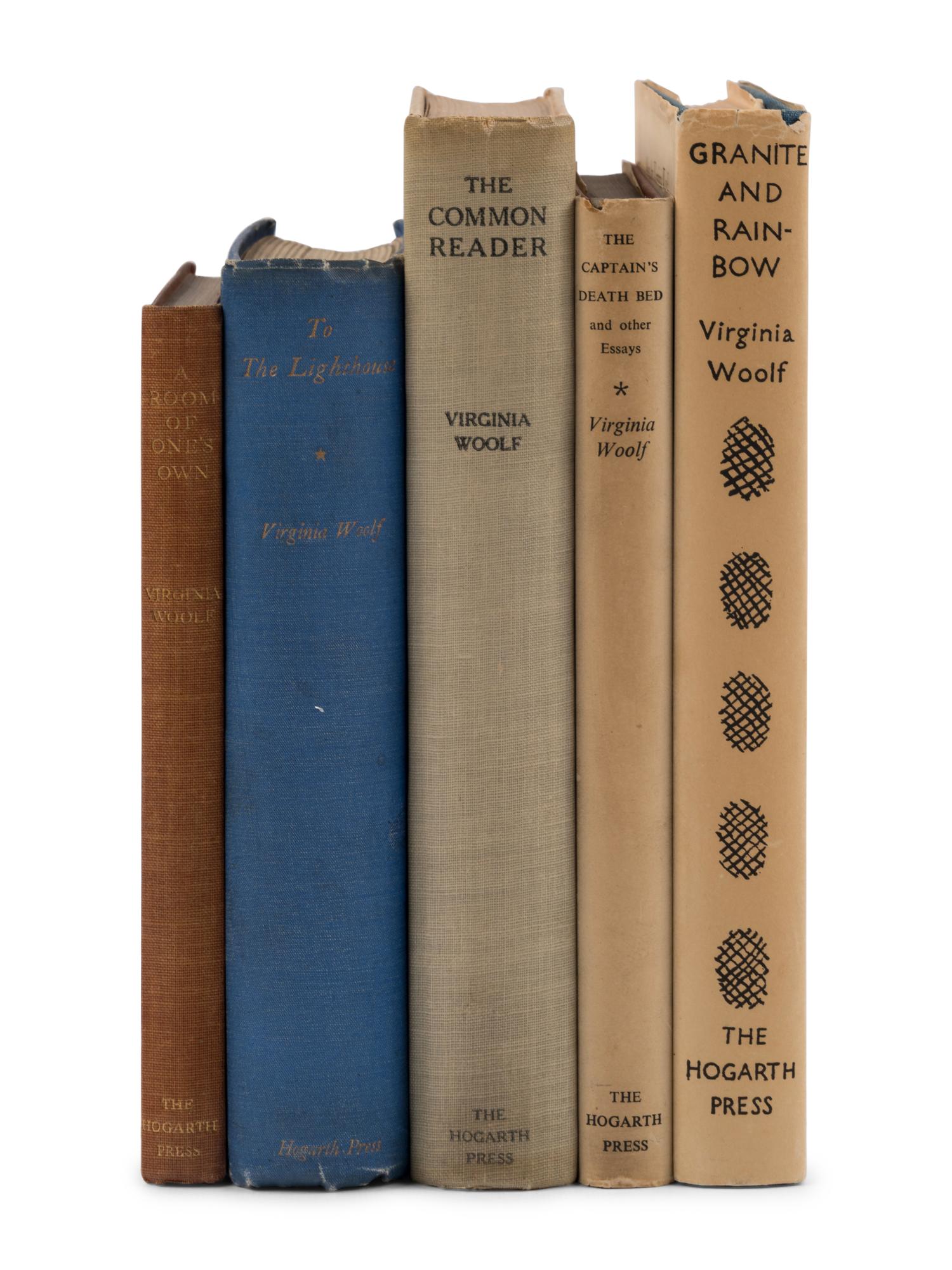 WOOLF, Virginia (1882-1941). A Room of One's Own . London: Leonard and Virginia Woolf at the Hogarth Press, 1929.