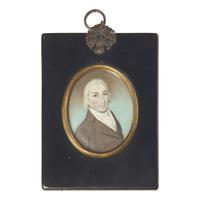 English School 18th / 19th Century, A Portrait Miniature of a Gentleman