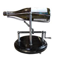 A Brass Wine Server 11" W x 9.5" D x 11" H — France, Late 19th Century