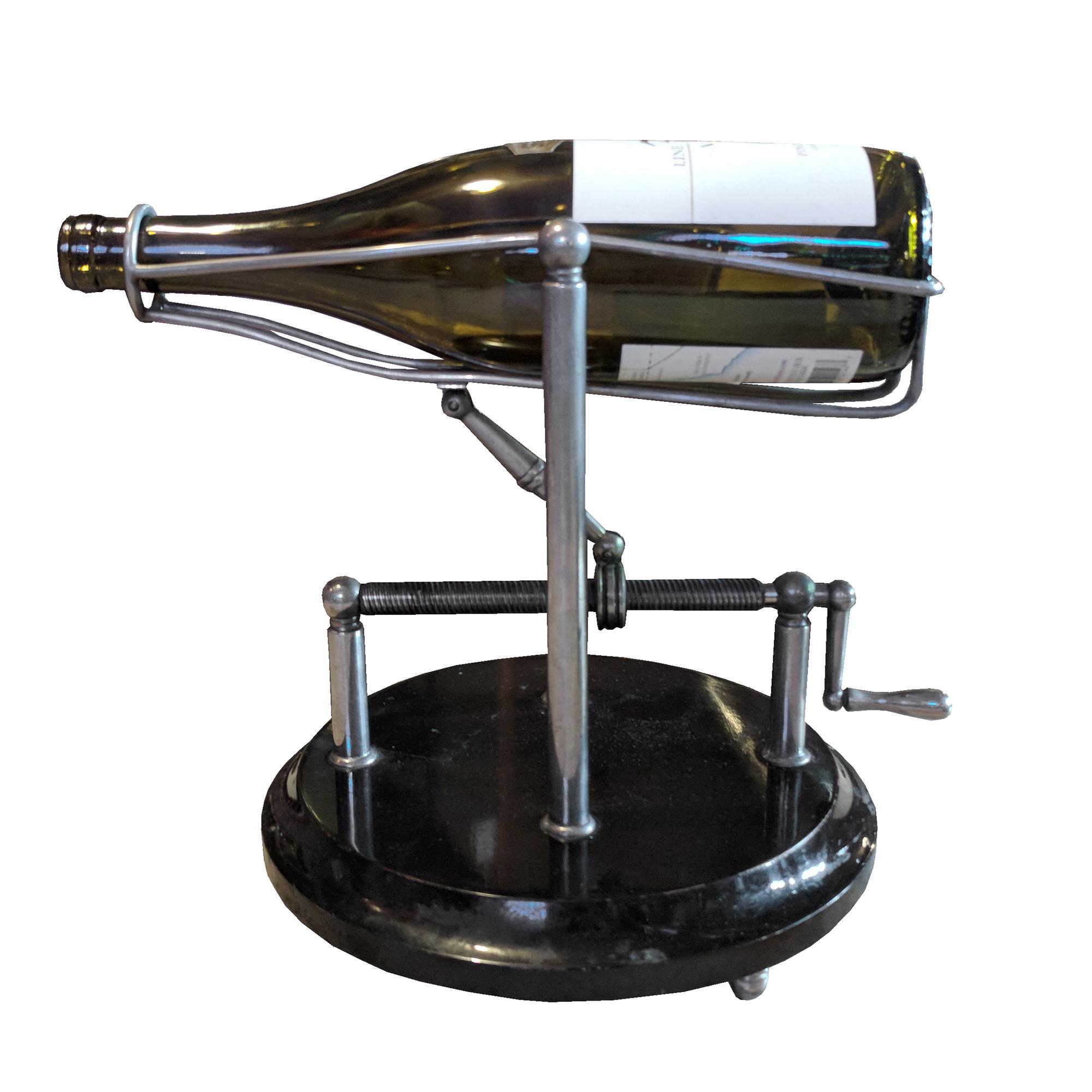 A Brass Wine Server 11" W x 9.5" D x 11" H — France, Late 19th Century