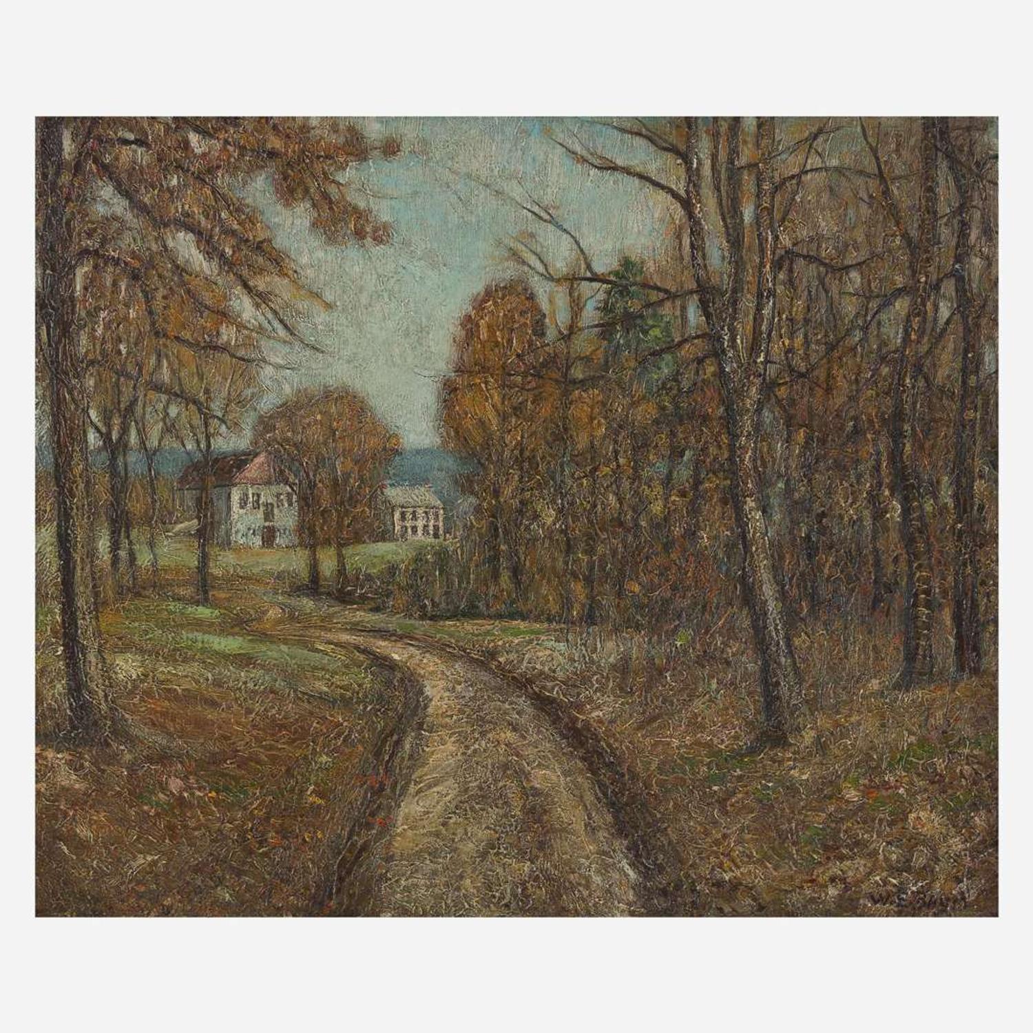 Walter Emerson Baum (American, 1884–1956) Autumn Trees