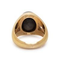 GÜBELIN, BLACK STAR SAPPHIRE RING